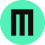 M logo